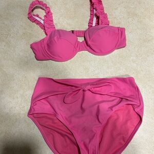 SO Vibrant Pink Bikini Set